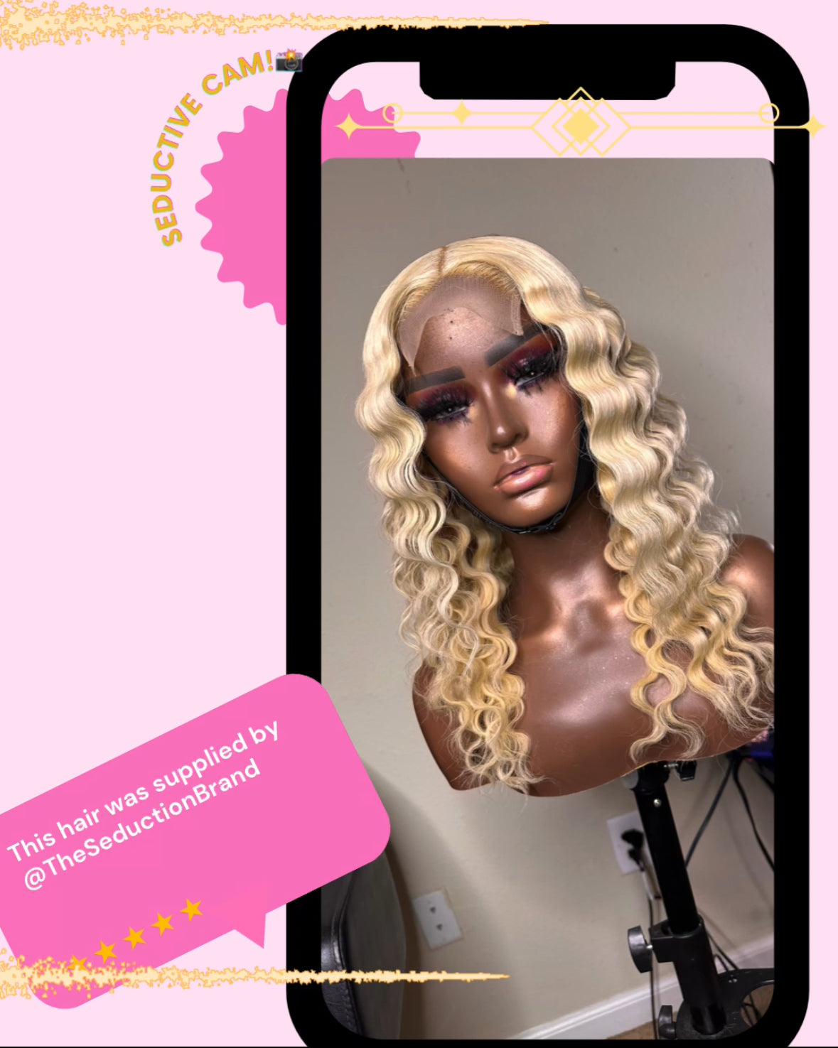 30 inch 613 Frontal wig